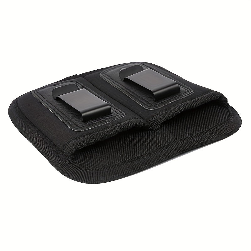 Tactical Double Magazine Pouch for Walkie Talkie, Flashlight, Phone