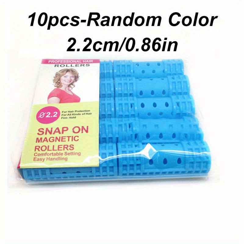 Self Grip Hair Rollers Set, 6 Sizes Hair Curlers for DIY Hairdressing