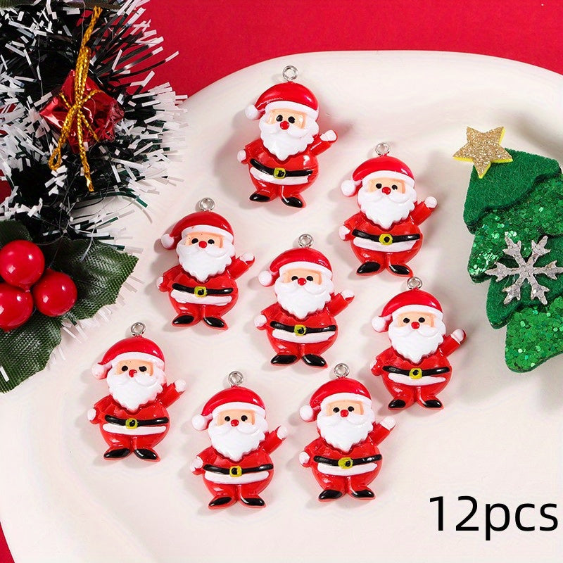 Y2K Anime Santa Claus Charms Pendant DIY Jewelry Accessories