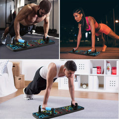 Foldable Push up Board Abdominal Exercise Equipment