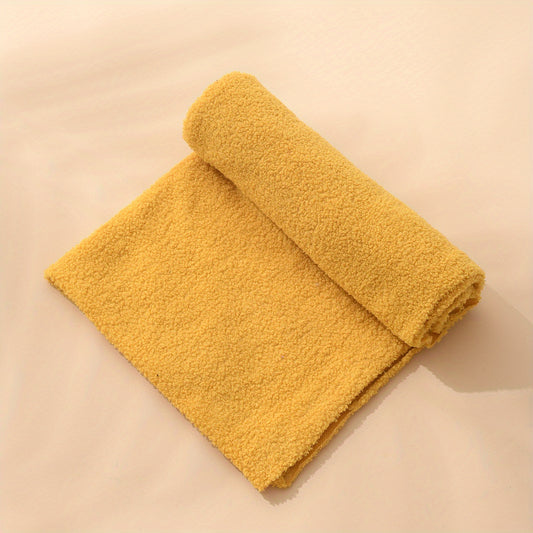 Little Teddy Curly Fleece Soft Plush Toy Sofa Cushion
