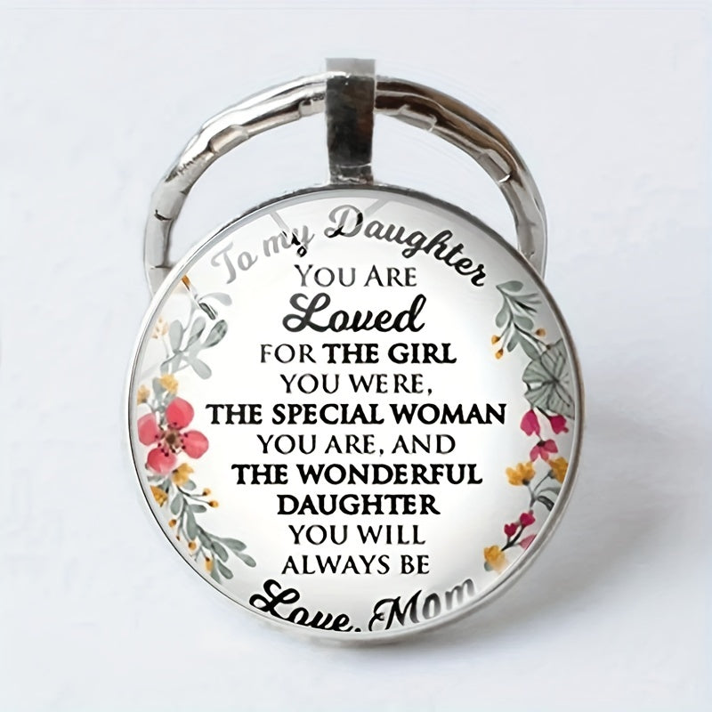Vintage Bag Keychain English Keychain Necklace for Boys and Girls