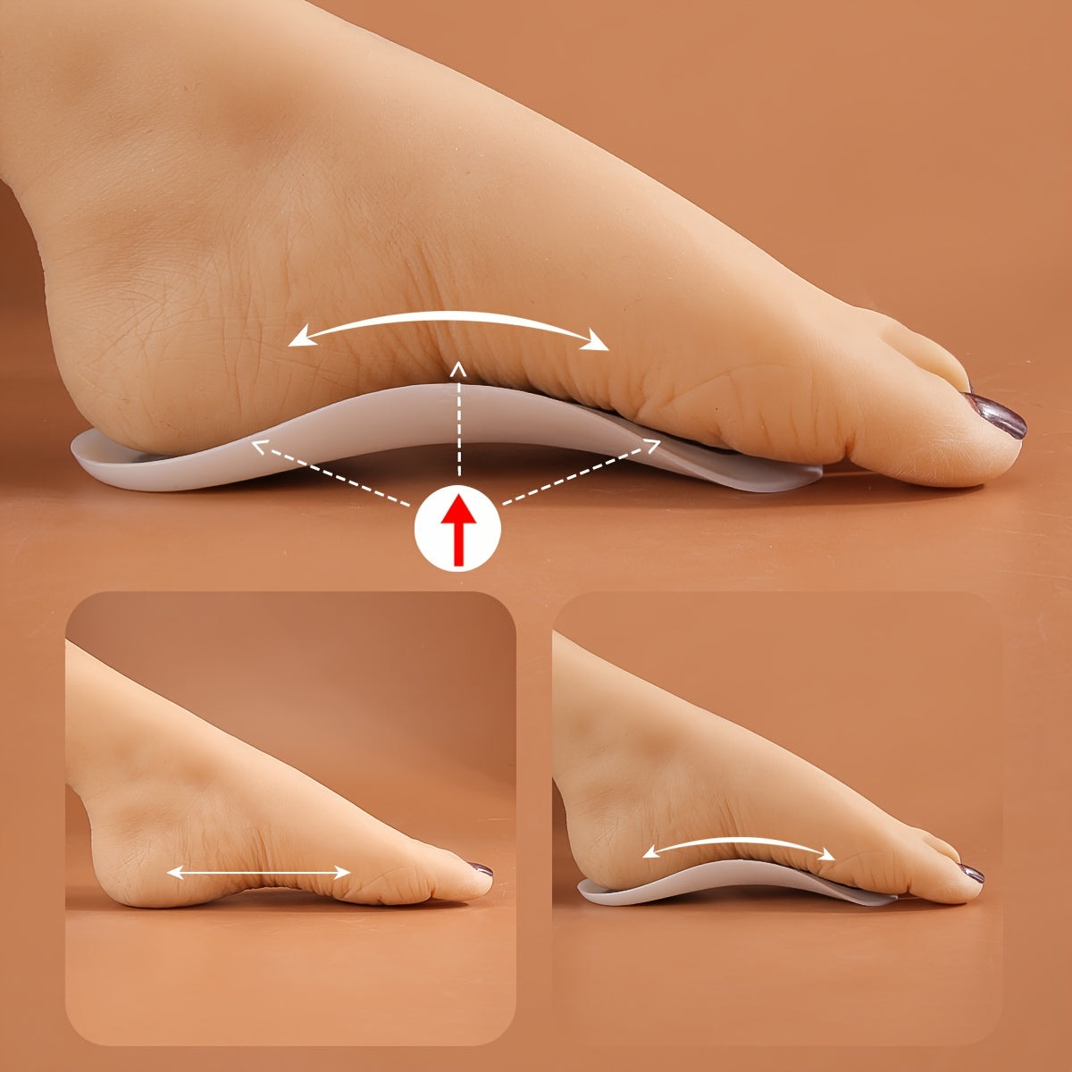 Arch Support Insoles For Plantar Fasciitis - Order A Size Up