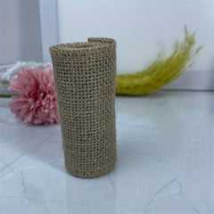 12 Cm Locking Edge Linen Webbing Solid Hemp Thread Burlap DIY Craft