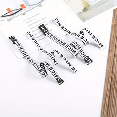 Letter Print Bra Shoulder Straps Elastic Adjustable Underwear Straps