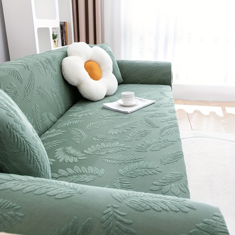 1pc Universal Sofa Slipcover Jacquard Furniture Protective Cover