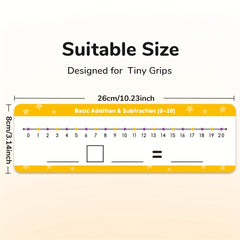 24pcs Number Line Cards 2 pens for Students Home school Teacher Supplies