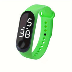 1pc Outdoor LED Electronic Watch Digital Sports Watch Christmas Gift