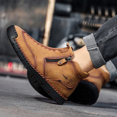 Men's Casual Chukka Boots Flat Shoes Non Slip
