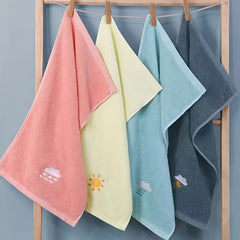 Embroidered Padded Towel for Camping