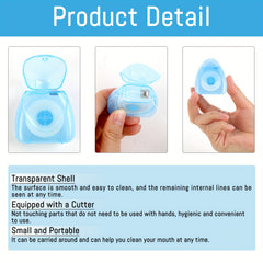 50m Mint Flavor Dental Floss High Tensile Ultra Fine Straight Dental Floss