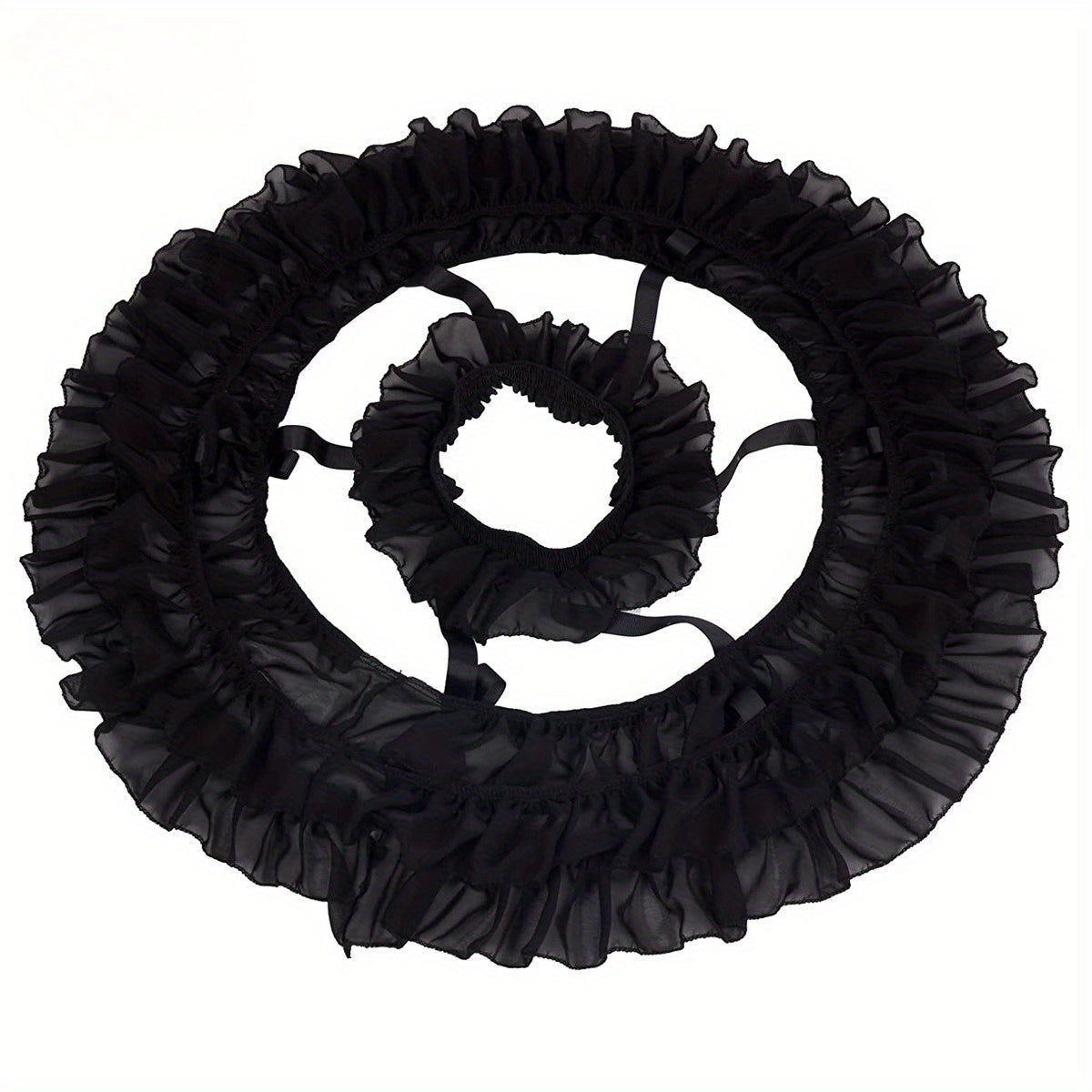 Ruffled Bustle Wedding Petticoat for Gown Jersey Bridal Accessories