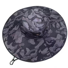 Outdoor Sports Sun Hat Adjustable Brim Fisherman Hat