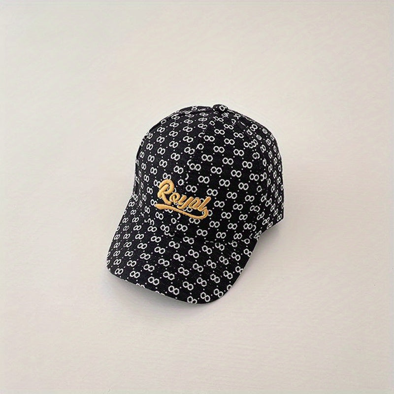 Kids Embroidered Baseball Cap Outdoor Sports Casual Hat