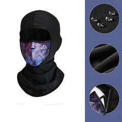Ski Mask Magnet Adsorption Face Cover Warm Windproof Bib Cold Proof