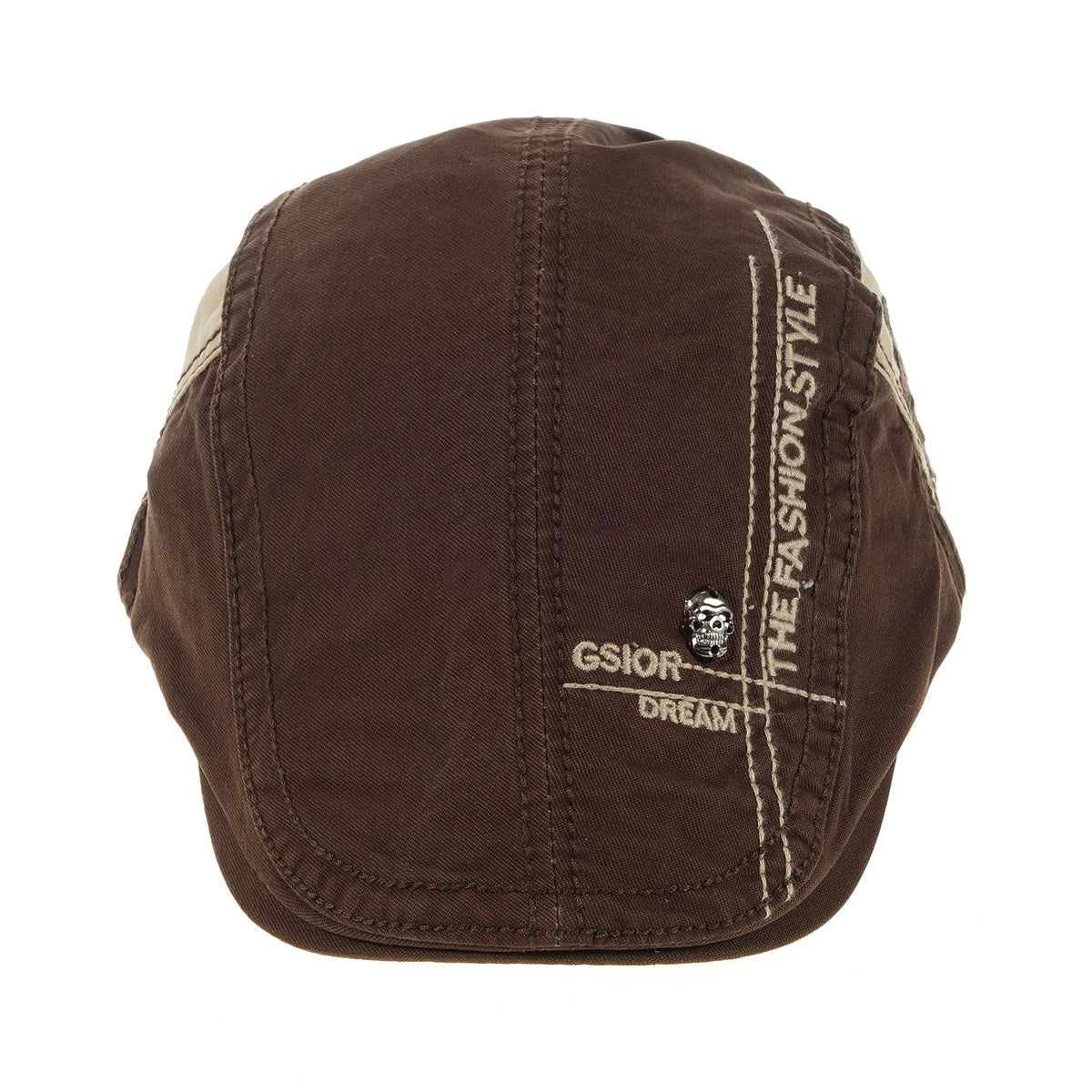 Middle Aged Men's Beret Peaked Cap Outdoor Sun Hat