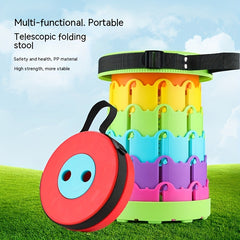 Telescopic Stool Portable Folding for Camping Picnic