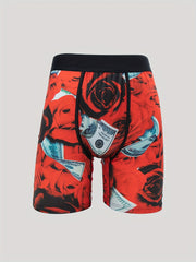 Men's Vintage Rose Boxer High Stretch Comfort