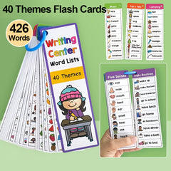 21pcs High Frequency Sight Words Flash Cards Vocabulary Building Toy Game