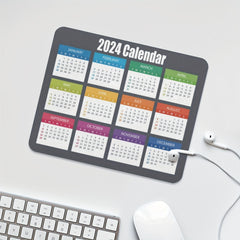 2022 Mouse Pad Calendar Non-Slip Rubber Base Waterproof
