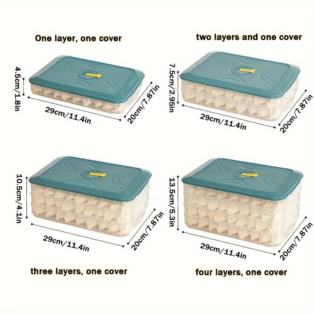 Dumpling Freezer Preservation Storage Box Egg Tray