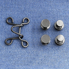 Detachable Buttons For Jeans Waist Adjustment Buckle Waist Tightener