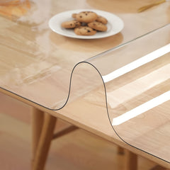 1pc Transparent PVC Table Mat Protector 1.0mm