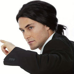 Natural Short Hair Synthetic Wigs for Men and Women