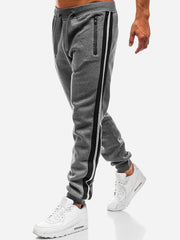 Athletic Joggers Men s Casual Zipper Pocket Slightly Stretch Joggers