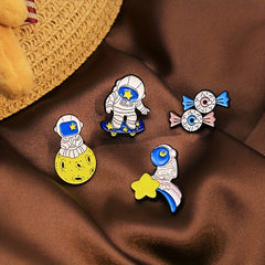 Astronaut Candy Brooch Fun Pin for Girls