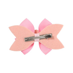 4pcs Sequin Mouse Bow Hair Clips for Girls
