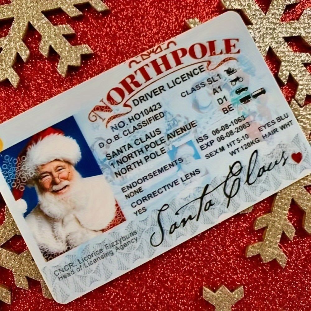 5pcs Xmas Santa Claus Driving Sled | Christmas Decoration