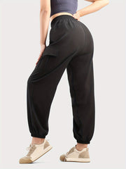 Women's Lightweight Quick Drying Jogging Pants with Pockets