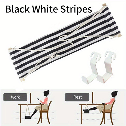 Portable Foot Rest Hammock Lazy Leisure Desk Foot Rest Swing Foot Rest Board