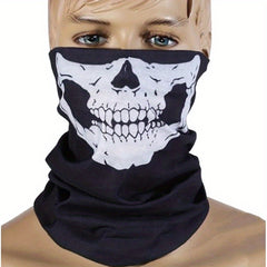 Seamless Multifunctional Magic Bandana Hundred Change Mask Warm Scarf Halloween