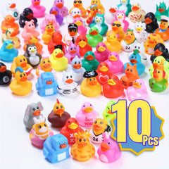 Rubber Ducks Toy Duckies For Kids Bath 10 Pack