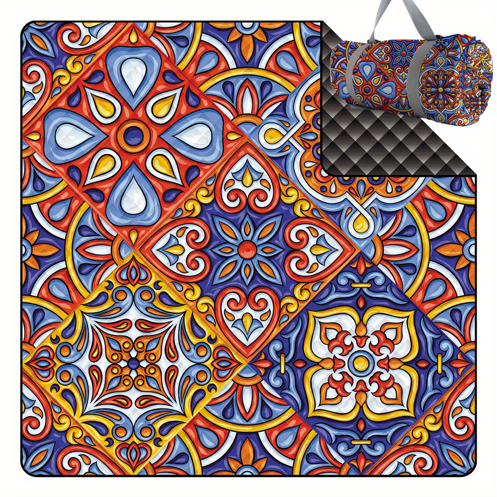 Waterproof Picnic Mat Foldable Grass Blanket 78 X 78