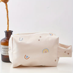 Portable Cosmetic Bag with Zipper Toiletry Wash Bag