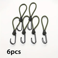 6pcs Outdoor Mountaineering Tent Clips Windproof Canopy Accessories