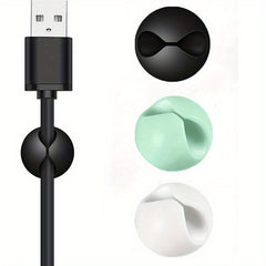 Adhesive Cable Clips - Organize Your Cables & Wires - Multiple Slot Options