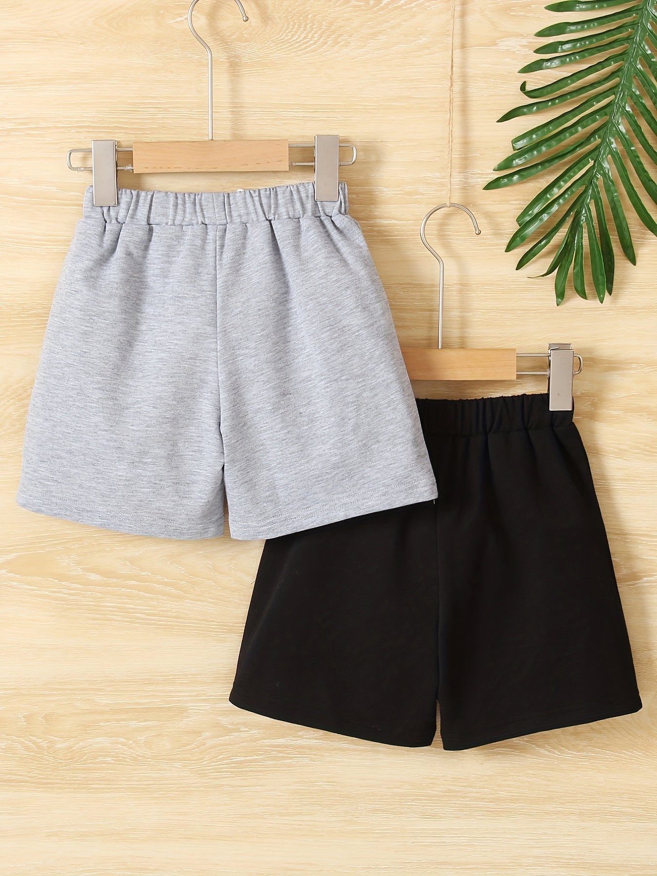 2 Boys Solid Active Shorts Quick Drying Summer Outdoor