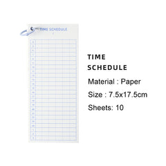 Daily Weekly Monthly To Do List Memo Pad 10 Sheets