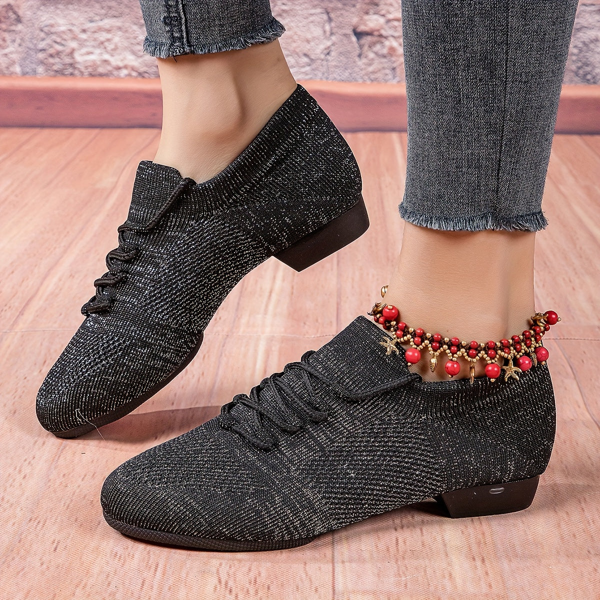 Solid Mesh Breathable Ballet Shoes Non Slip Dance Shoes Indoor Practice Jazz