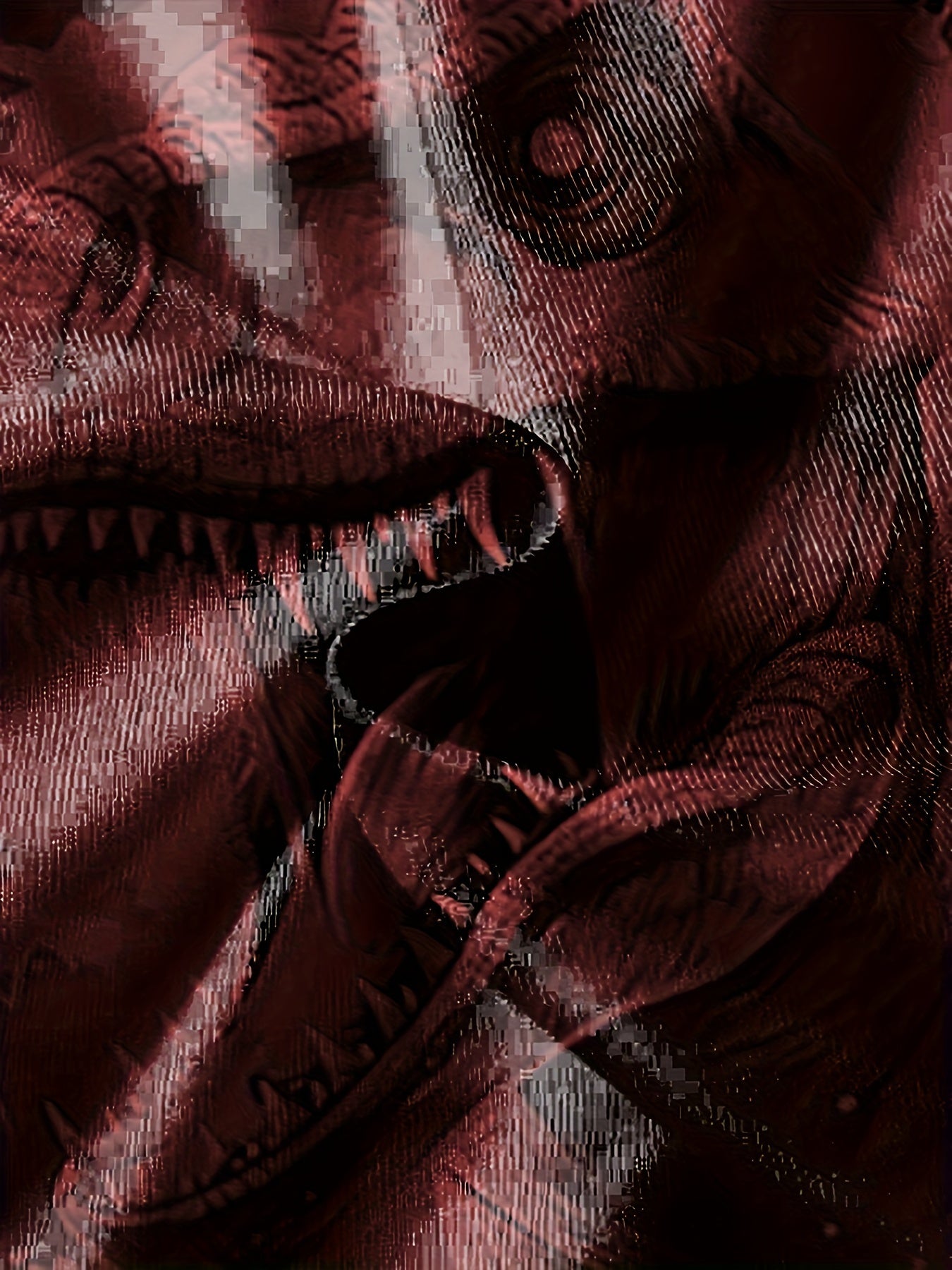 Roaring Dinosaur Boys T-Shirt Short Sleeve Loose Summer Tee