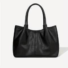 Minimalist Solid Tote Bag All Match Storage Hanmdbag Women's Handbag