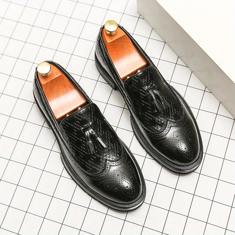 Men's Tassel Slip On Dress Shoes - Assorted Colors