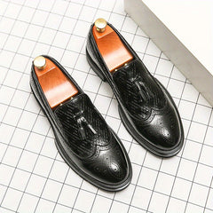 Men's Tassel Slip On Dress Shoes - Assorted Colors