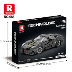 Reobrix Racing Inspired Building Block Toy for Kids