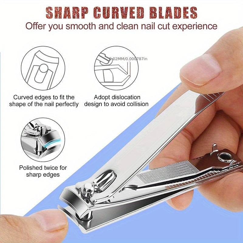 Nail Clipper with Nail File, Toenail Cutter