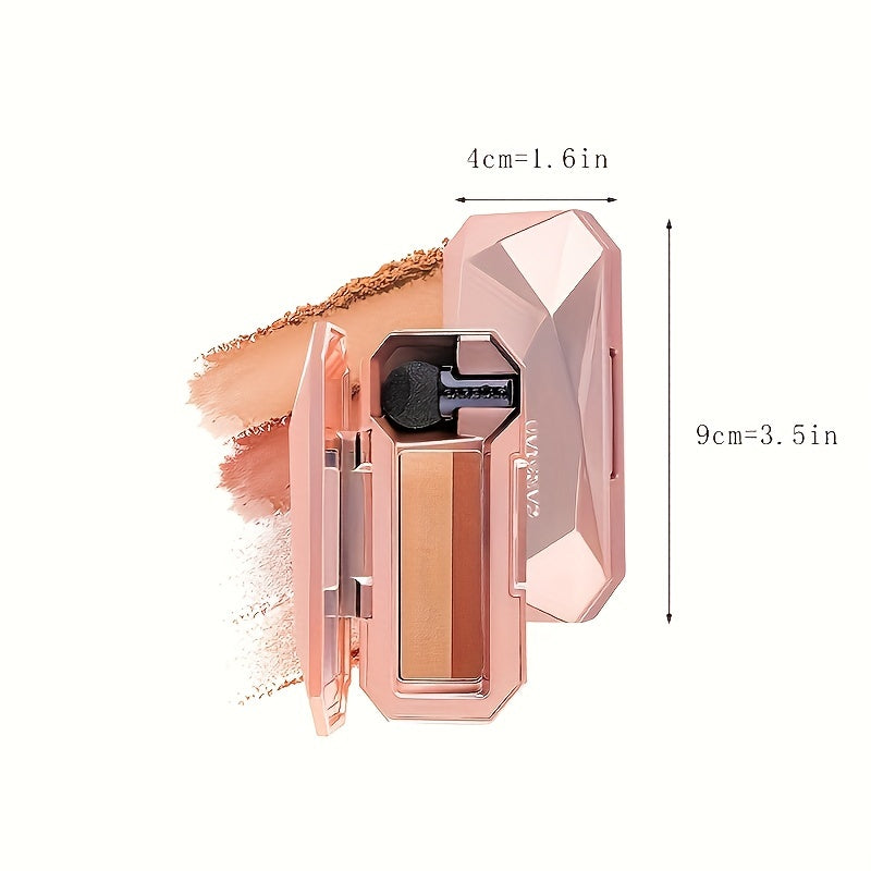 Carslan Magic Diamond Pearly Eyeshadow Palette with Sponge and Mirror